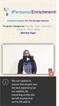 Mobile Screenshot of ipersonalenrichment.com