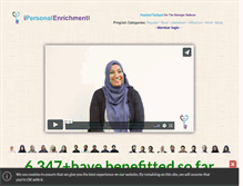 Tablet Screenshot of ipersonalenrichment.com